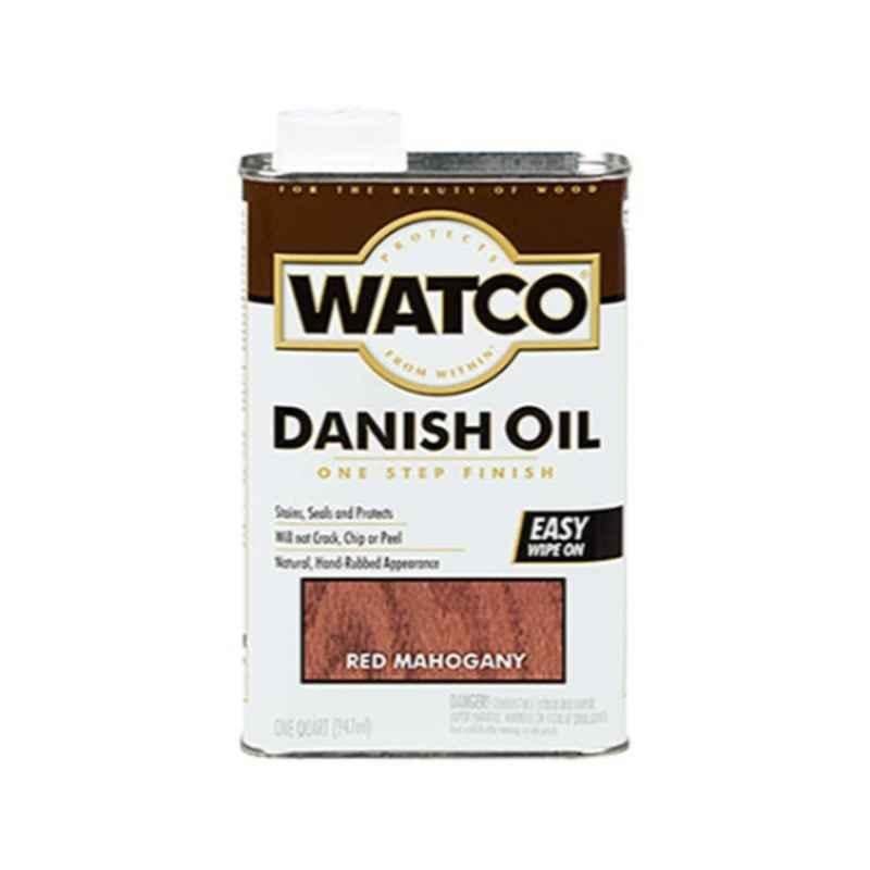 Rust-Oleum Watco 947ml Mahogany Red Danish Oil, 214380