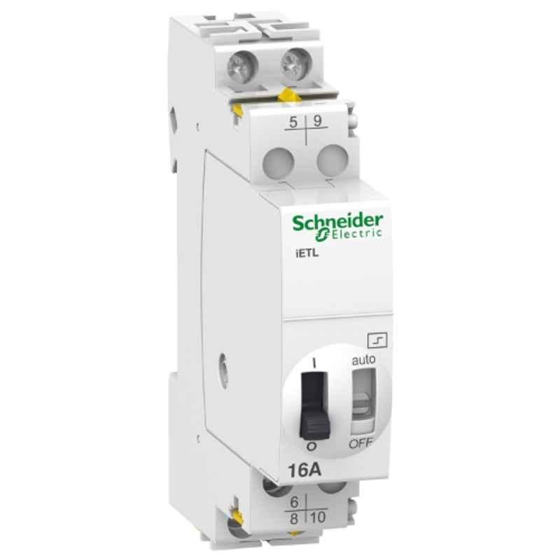 Schneider iTL 16A 2 Poles 130 VAC Extension for Impulse Relay, A9C32316