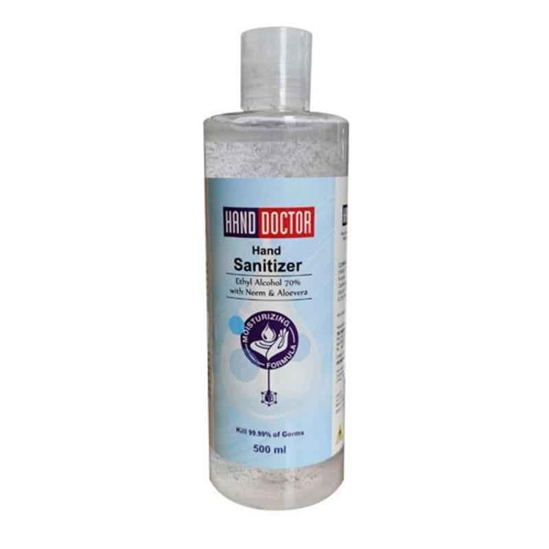 Buy Hand Doctor 500ml Hand Sanitizer Pack of 10 Online At Best