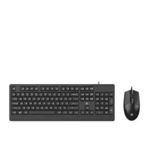 HP KM180 Black Wired Keyboard & Mouse Combo, 7J4G3AA