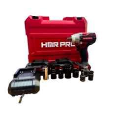HMR PRO 15 Pcs 21V 2Ah Cordless Brushless Impact Wrench Kit, HP-CIW-21