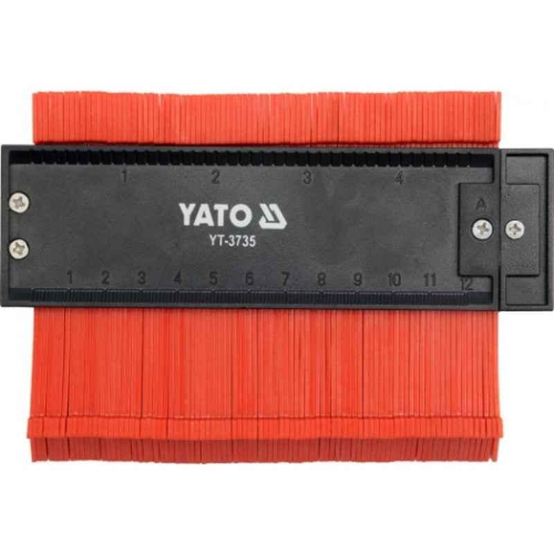 Yato 125mm Plastic Profile Gauge, YT-3735