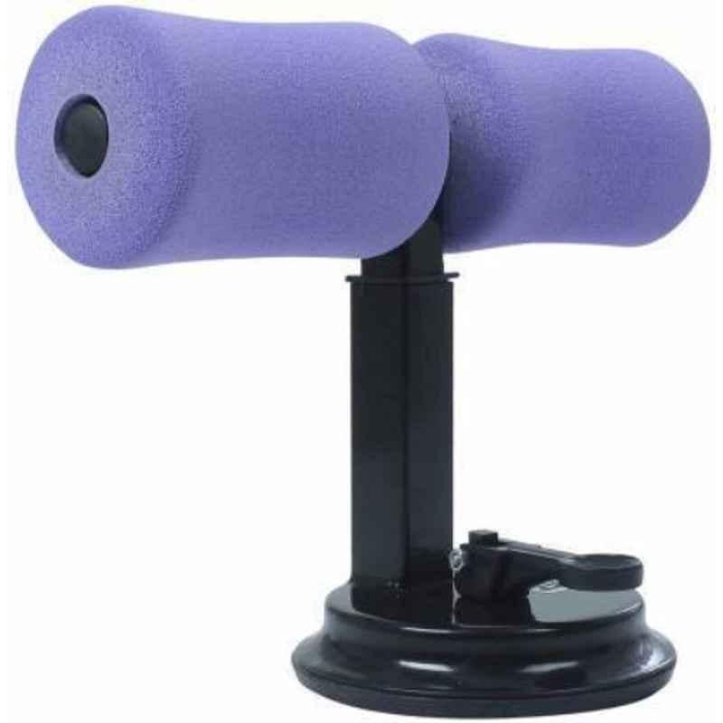 Pristyn Care Purple Adjustable Bench Crunches Sit Up Bar