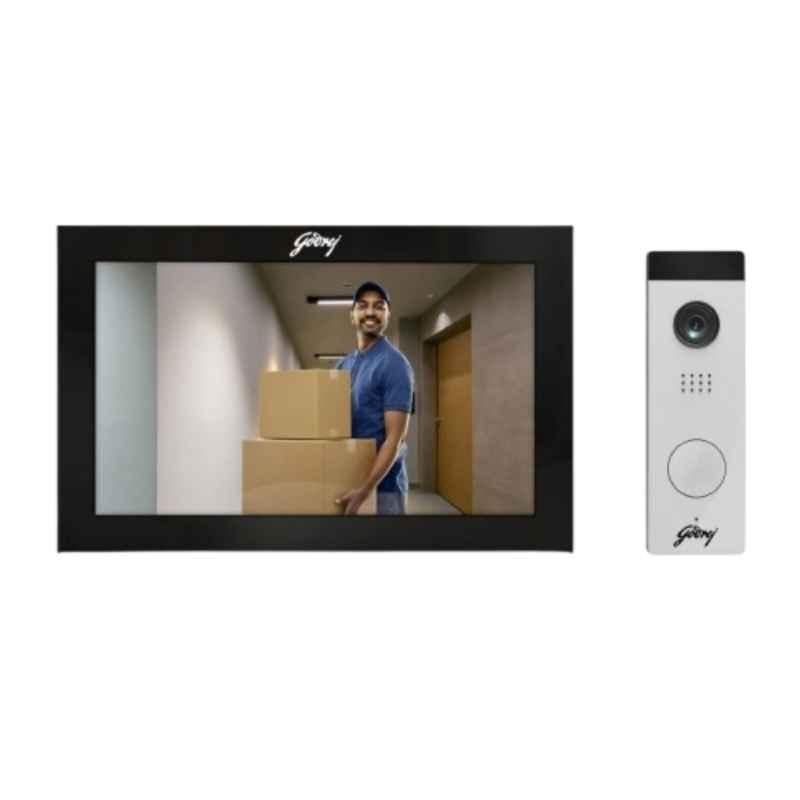 Godrej Seethru Pro Nova Black Video Door Phone with Free Installation from Godrej