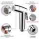 Marcoware ABS Chrome Finish Dual Flow Changing Health Faucet Set