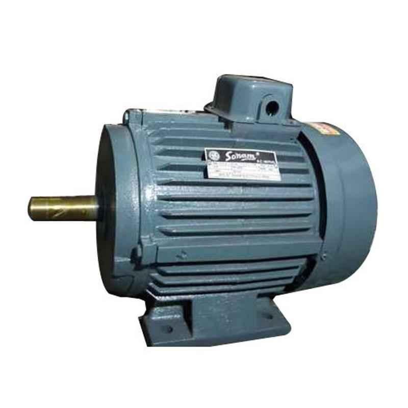 Sonam 1HP 1440rpm Three Phase Induction Electric Motor