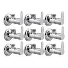 Fastgear Marc Stainless Steel Silver Chrome Finish Angle Valve, FG2463 (Pack of 9)