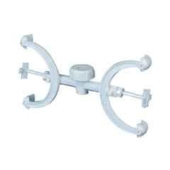 Polylab Polypropylene Single Fisher Clamp, 45101 (Pack of 12)