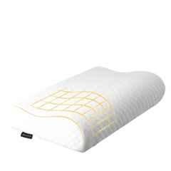 Betterhood Memory Foam White Cervical Pillow, Size: S
