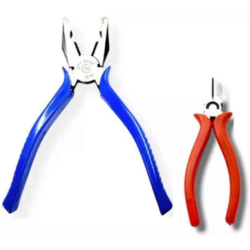 Sky Blue 2 Pcs 7.8 inch Groove Plier Combo, SBE_PLIER COMBO_141