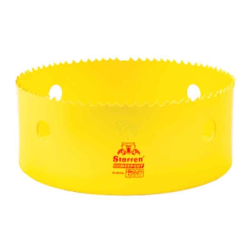 Starrett Deep Cut 140mm Yellow Bi Metal Hole Saw, DCH0512-G