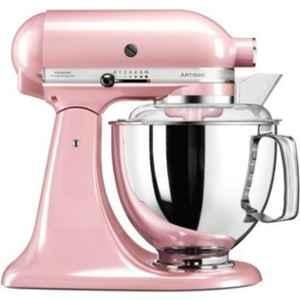 Kitchenaid Artisan Design 300W 4.8L Pink Tilt Head Stand Mixer, 5KSM150PSDPK