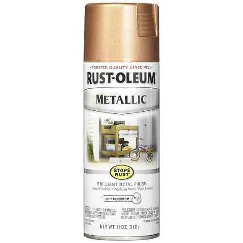 Rust-Oleum Stops Rust Gloss Gold Metallic Spray Paint (NET WT. 11