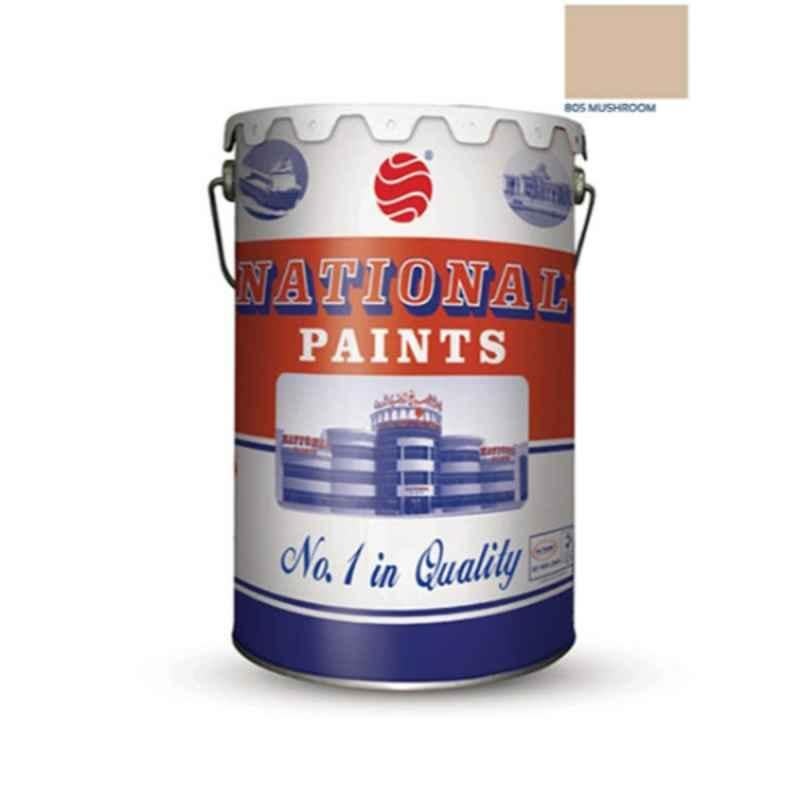 National Paints 3.6L Mushroom Plastic Emulsion, NP-805-3.6