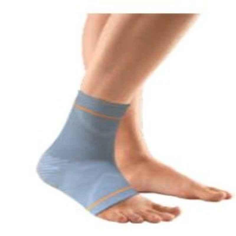 Vissco L Grey Ankle Support with Silicone Pad