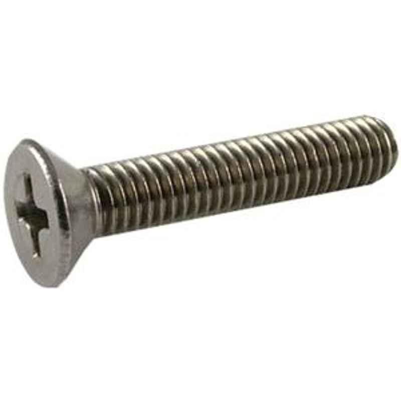 APL Stainless Steel CSK Philips Machine Screw (BSW Thread) (Dia 3/8 inch Length 2 1/2 inch)