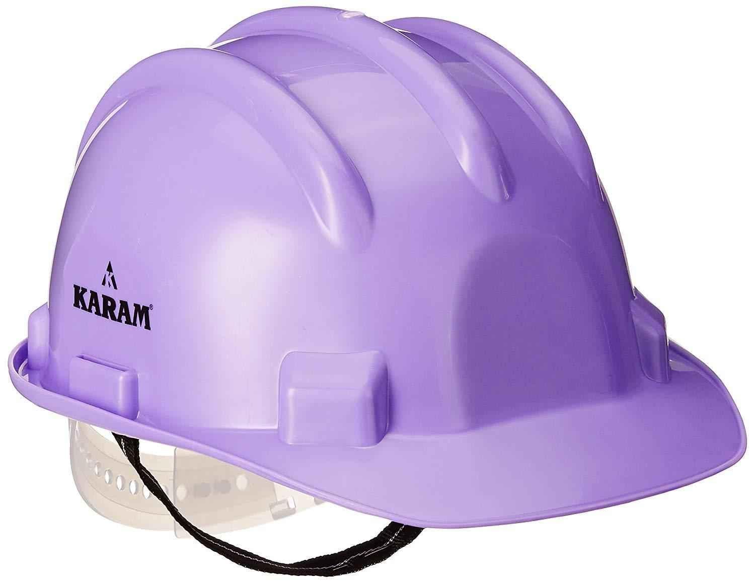 Buy Karam Violet Safety Helmet, PN 521 