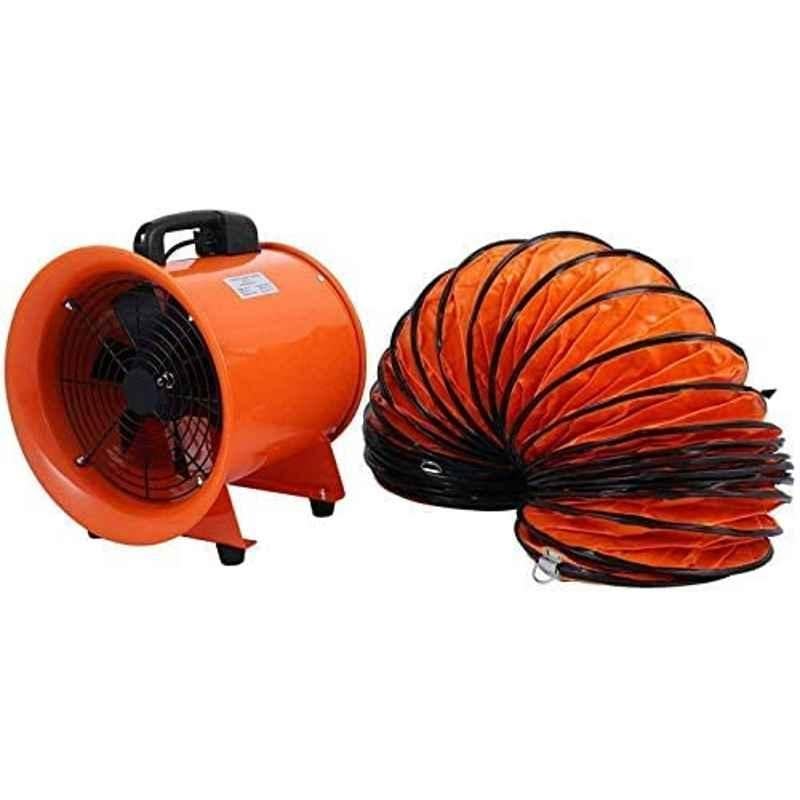 Abbasali 10 inch Orange Blower Fan with Hose