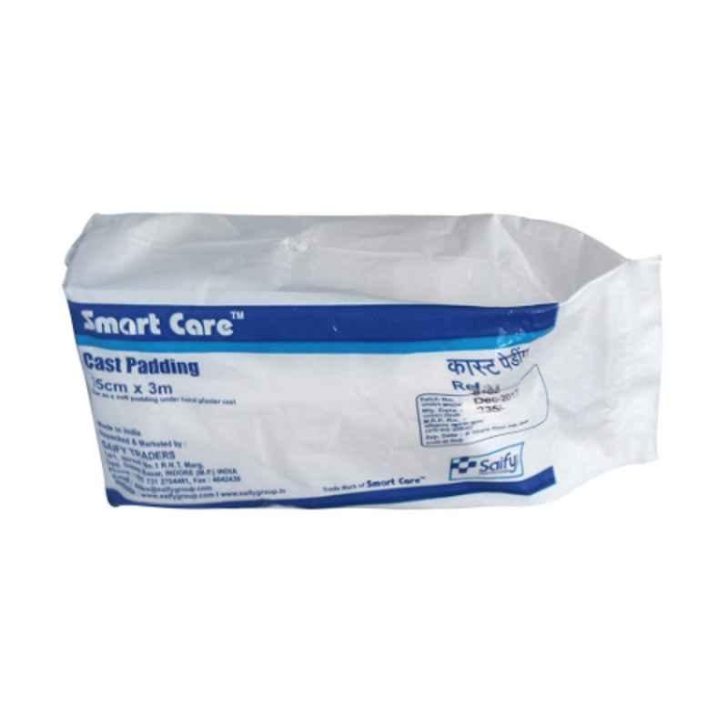 Smart Care CP02 15cmx3m Cotton White Cast Padding (Pack of 12)