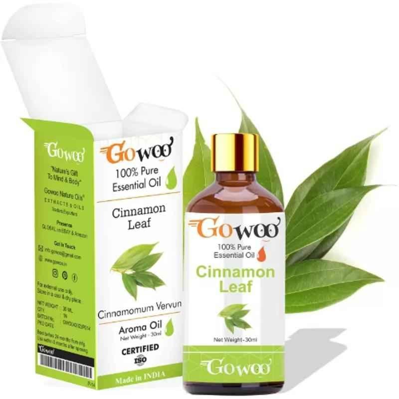 GoWoo 30ml Virgin & Undiluted Cinnamon Leaf Oil, GoWoo-P-70