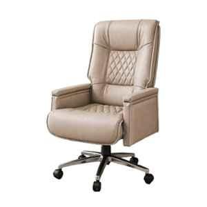 Sun Office Furniture SOF-06 Leatherette Beige High Back Executive Chair