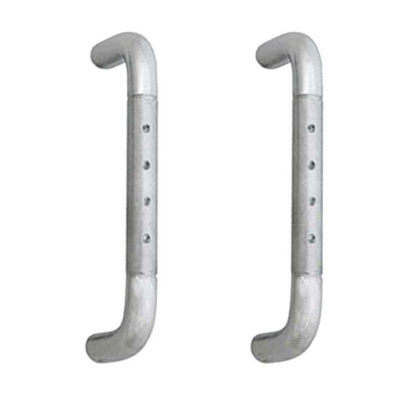 Smart Shophar 4 inch Stainless Steel Silver Icon Cabinet Handle, SHA40CH-ICON-SL04-P2 (Pack of 2)
