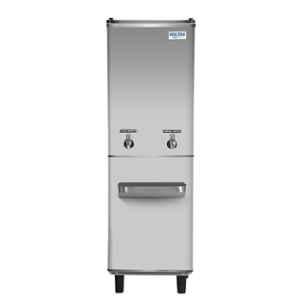 Voltas 40 Liter Stainless Steel Silver Water Cooler with Normal & Cold Faucets, FSS4080NCW