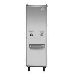 Voltas 40 Liter Stainless Steel Silver Water Cooler with Normal & Cold Faucets, FSS4080NCW