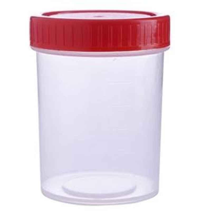 Abdos P40102 R Polypropylene/HDPE 50 ml Sample Container Sterile