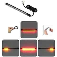 AOW LED DRL Running Brake Tail Light & Left/Right Turn Signal Lamp for Fiat Punto Evo (Pack of 2)