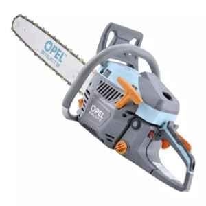 Opel Select 18 inch 68cc 2 Stroke Petrol Operated Chainsaw for Wood Cutting & Carpentry Use, 5203