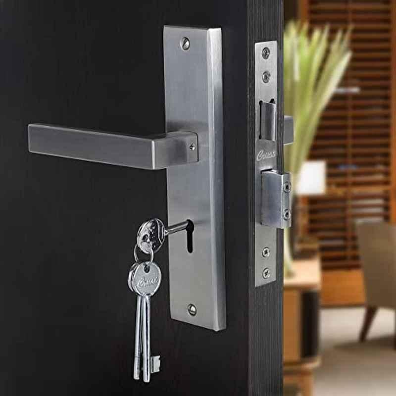 Buy Saze 8 inch Stainless Steel Matt Finish Silver Key Plate Mortise