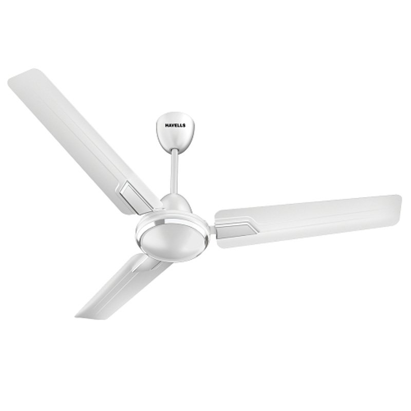 Havells Andria 390rpm Pearl White Ceiling Fan, FHCADSTMAR48, Sweep: 1200 mm