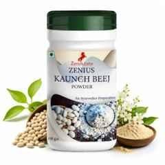 Zenius India 100g Kaunch Beej Power Powder for Enhances Strength, Stamina, Supports Mens Vitality, Improves Performance & Overall Well-Being