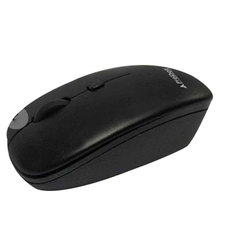 Prodot Quad USB Black Wired Mouse