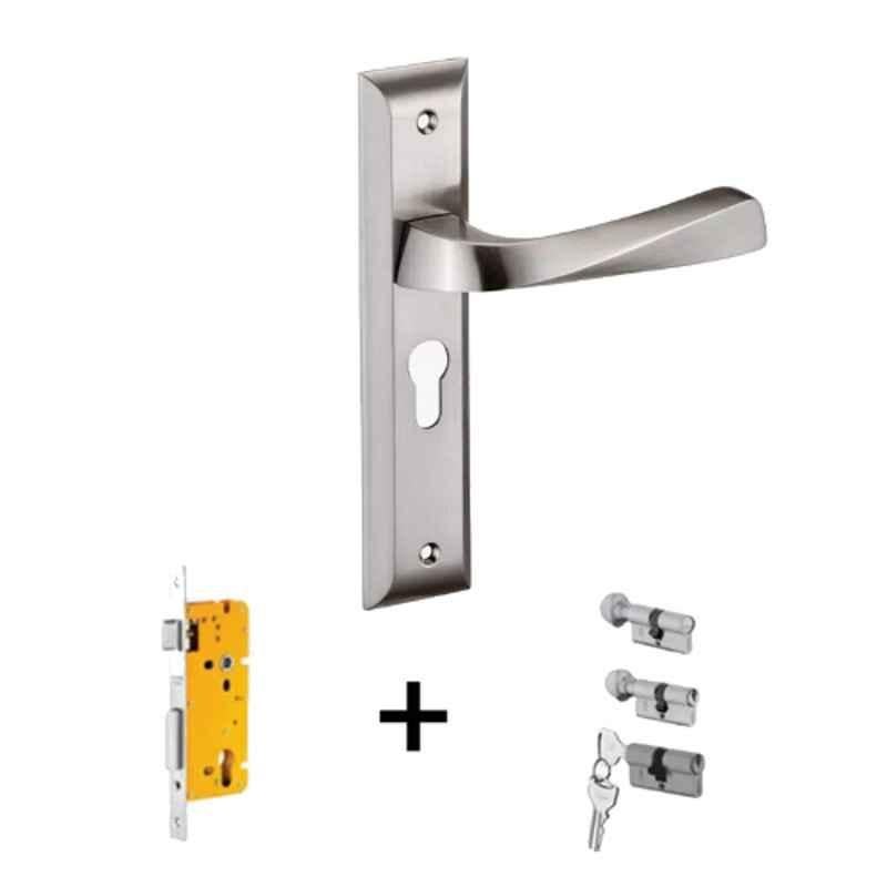 Dorset ML Series Noha ML NO 60mm Stainless Steel SC Finish Lock Set with Knob & Key