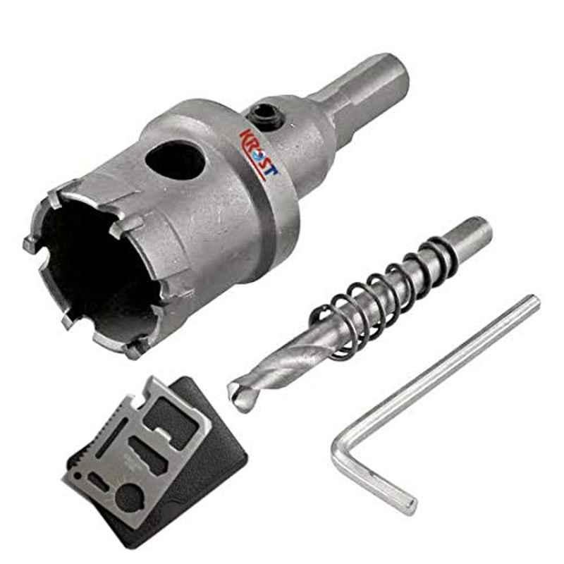 Krost Tungsten Carbide Tipped Holesaw,Tct Holesaw For Metal,Wood & Other Applications With Pocket Multitool (Tct Holesaw 35mm)