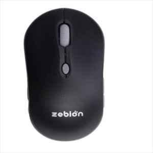 Zebion Sapphire 1600dpi Black Wireless Mouse