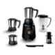 Bosch TrueMixx Joy 750W Black Mixer Grinder with 4 Jars, MGM4644BIN