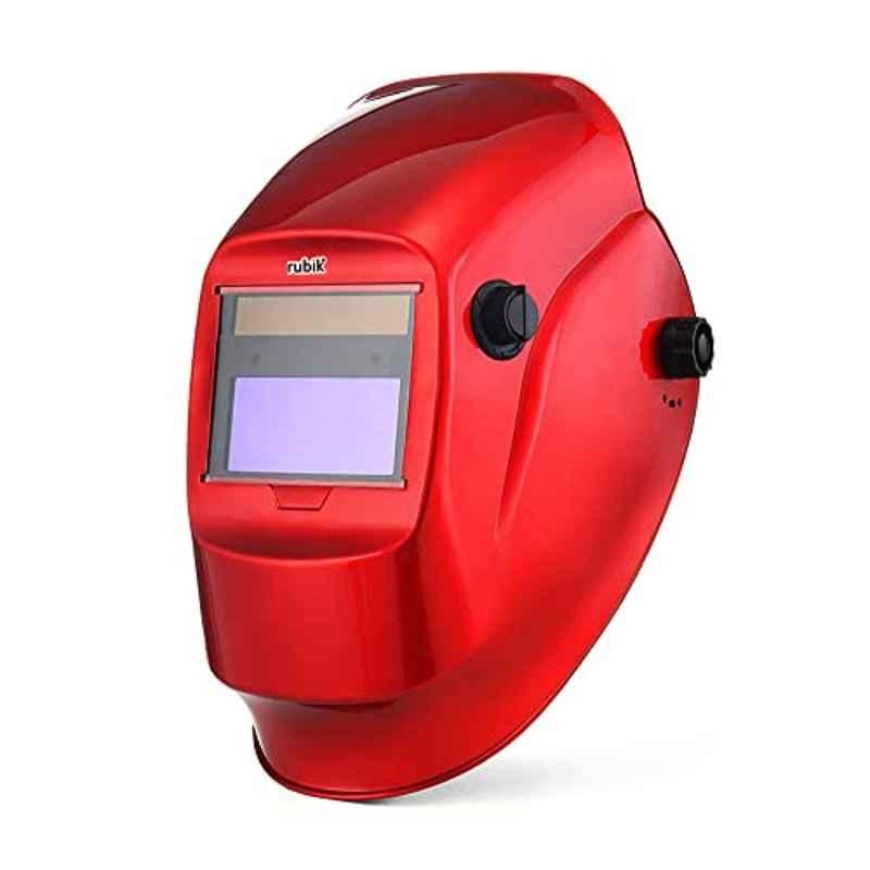 Rubik 98×42mm Red Welding Mask Helmet