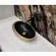 Bassino Art 49x32x14cm Ceramic White & Black Wash Basin, ES_1041