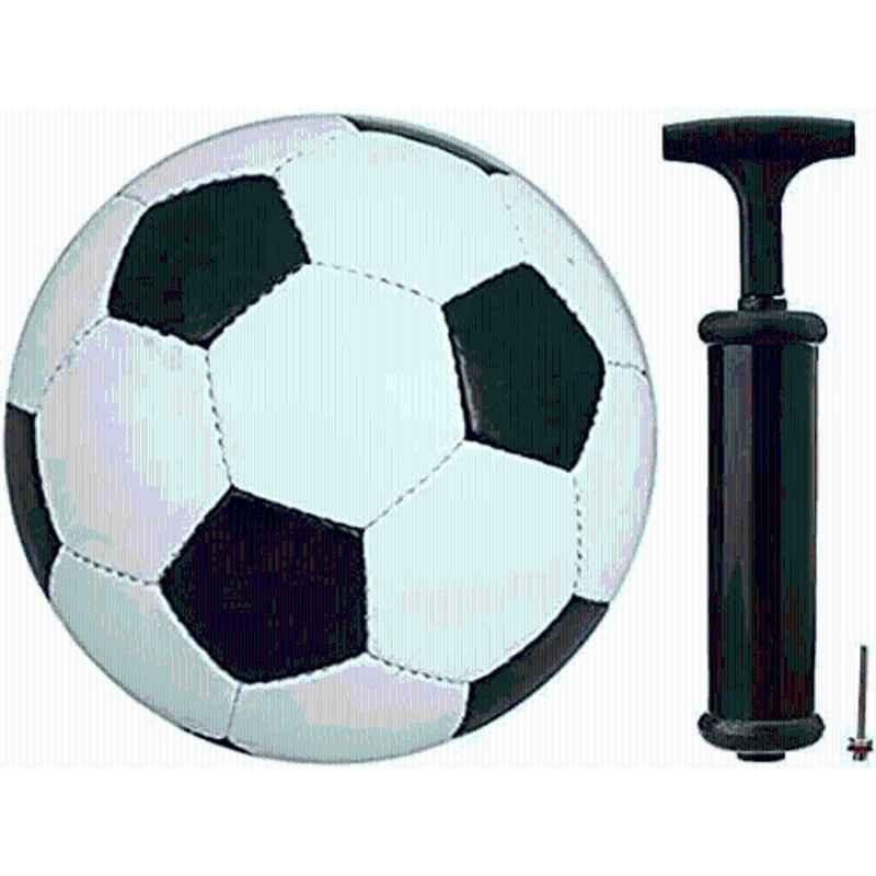 HTM Football with Air Pump, Size: 5