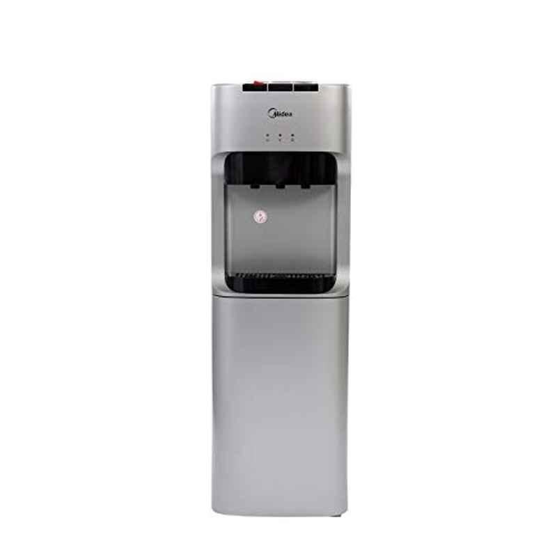 Midea 15L Stainless Steel Silver Top Loading 3 Tap Water Dispenser, YL1635SW