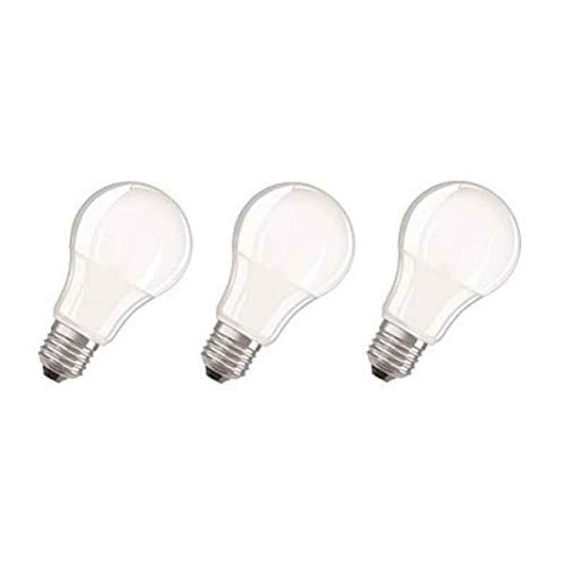 Osram Classic A 8.5W 806lm 2700K E27 Warm White LED Incandescent Bulb (Pack of 3)