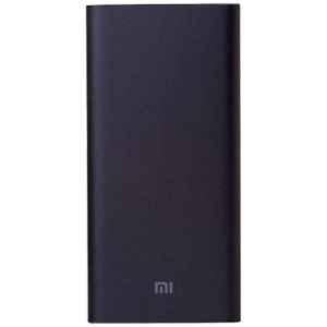 MI 10000mAh Black Li-Polymer Standard Power Bank, 2i