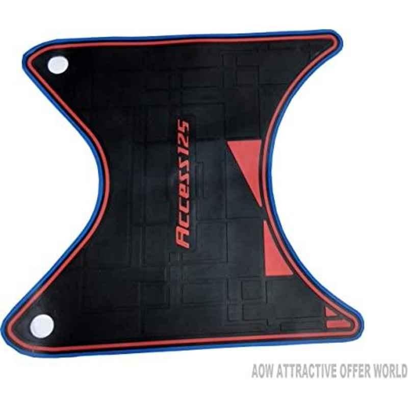 AOW Tow Wheeler Foot MAT (RED) Type A-3 for Suzuki Access 125 CC Latest-picture-18