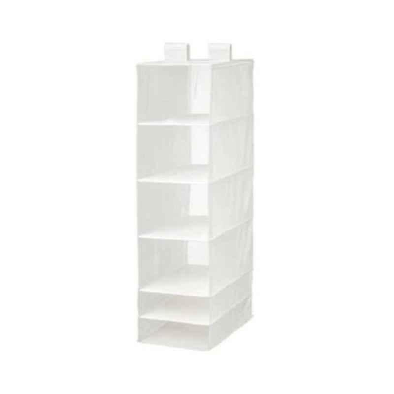 Skubb 35x45x125cm White 6 Compartments Storage, IK00245880