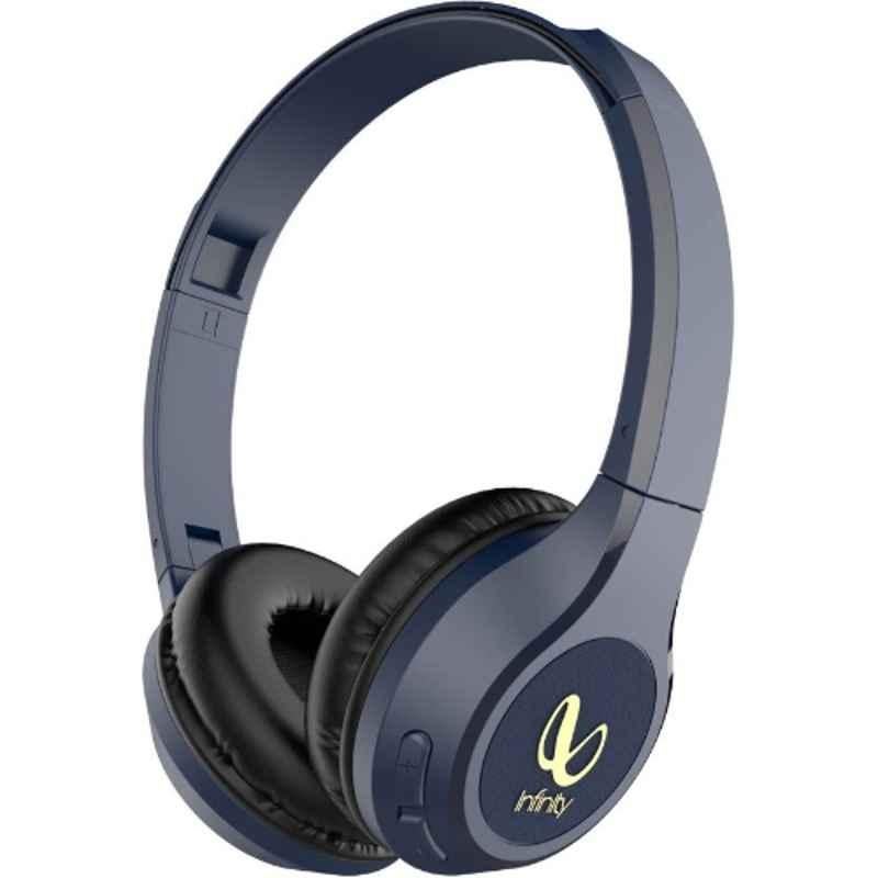Infinity Tranz 700 Blue On the Ear Bluetooth Headphone with Mic