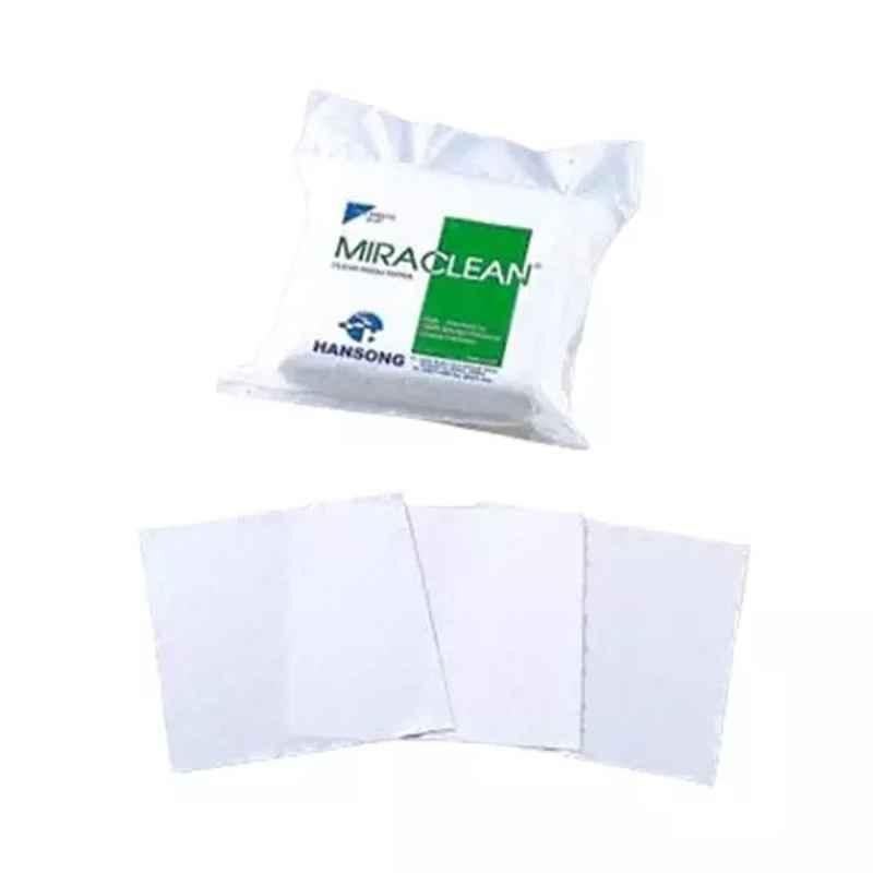 Lab Plus 9x9 inch 150 Sheets Clean Room Wipe Miraclean, LP-833