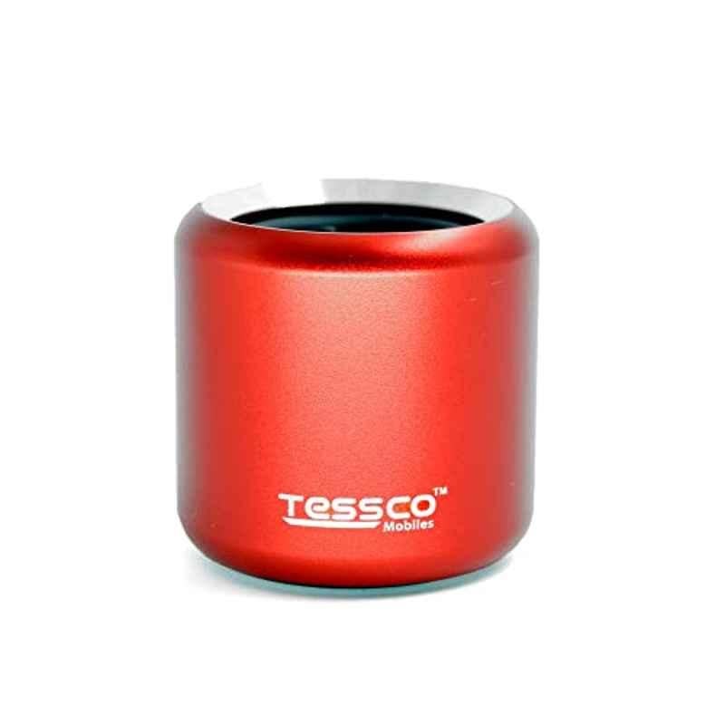 Buy Tessco 3W Red Mini Wireless Bluetooth Speaker with IPX5